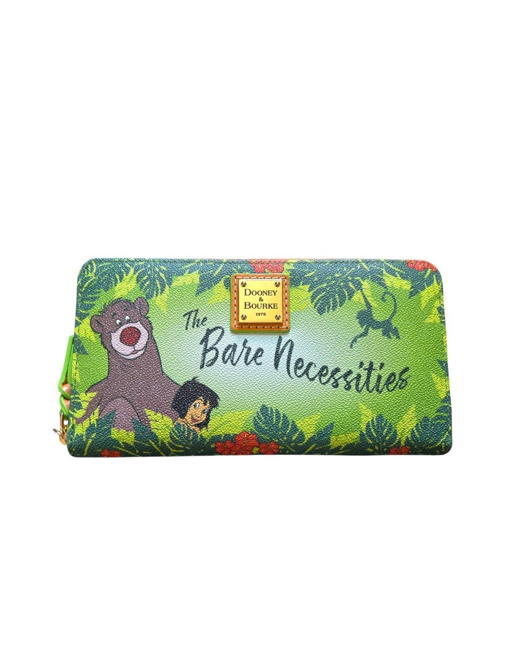 Disney Dooney & Bourke The Jungle Book Bare Necessities Zip Wallet
